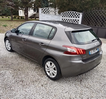 Peugeot 308 cena 29500 przebieg: 209000, rok produkcji 2016 z Ujście małe 254